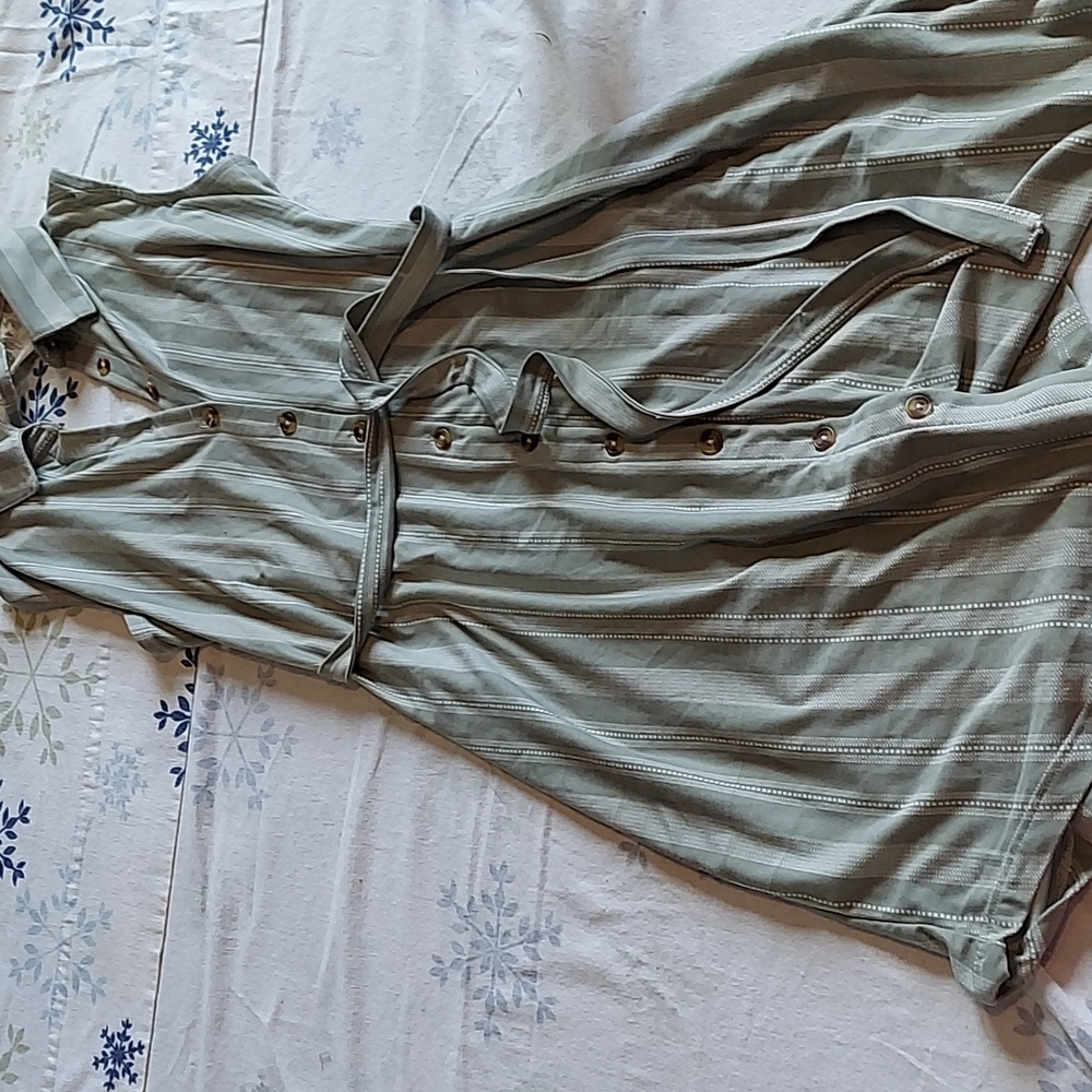 Olive dress, no Boundaries, medium